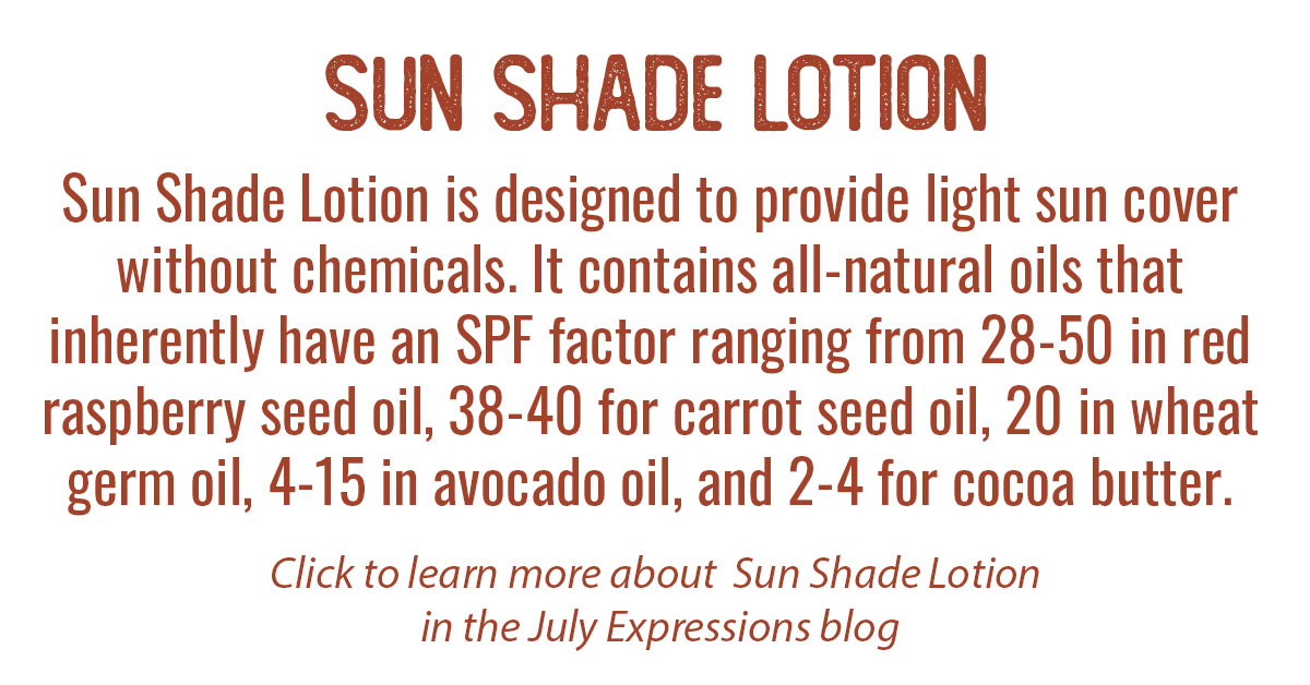 Sun Shade Lotion Info