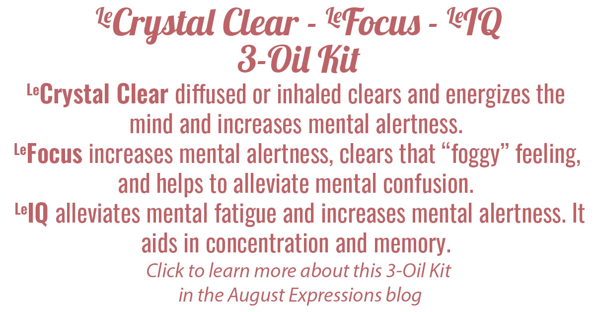 3 Oil (Crystal Clear, Focus, IQ) Kit Info