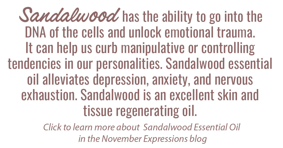 Sandalwood Essential Oil Single Info