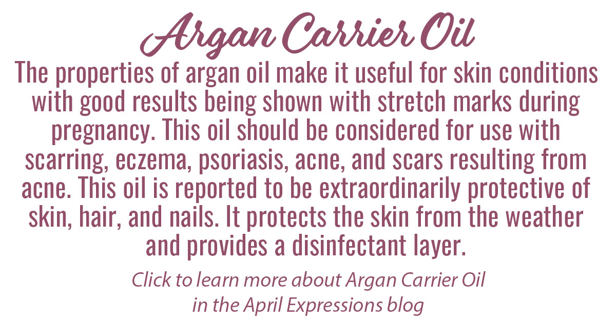 Argan Carrier Oil Info