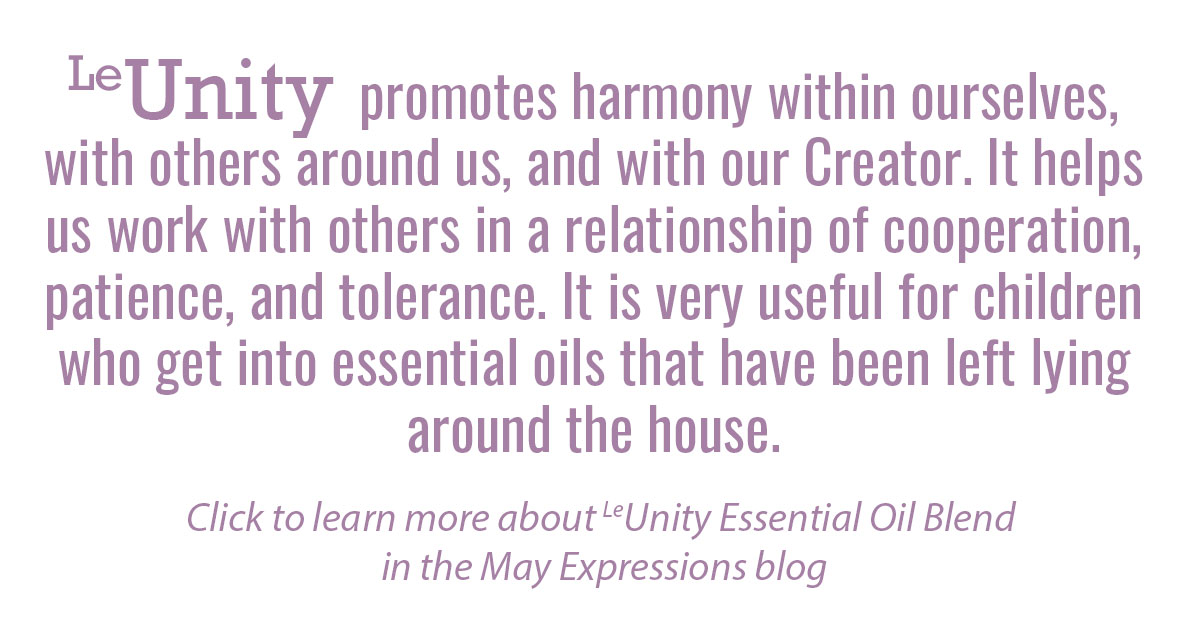 Unity Essential Oil Blend Info