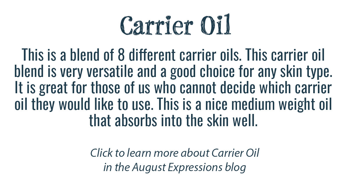 Carrier Oil Info