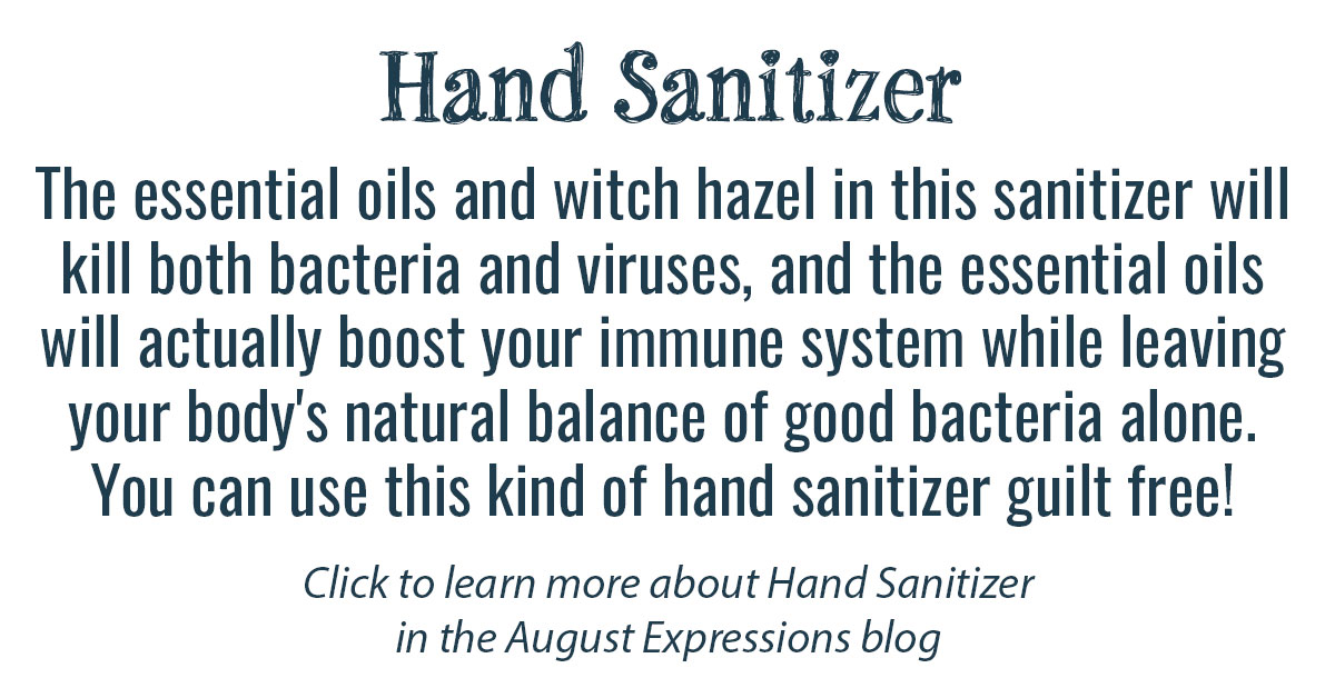 Hand Sanitizer Info