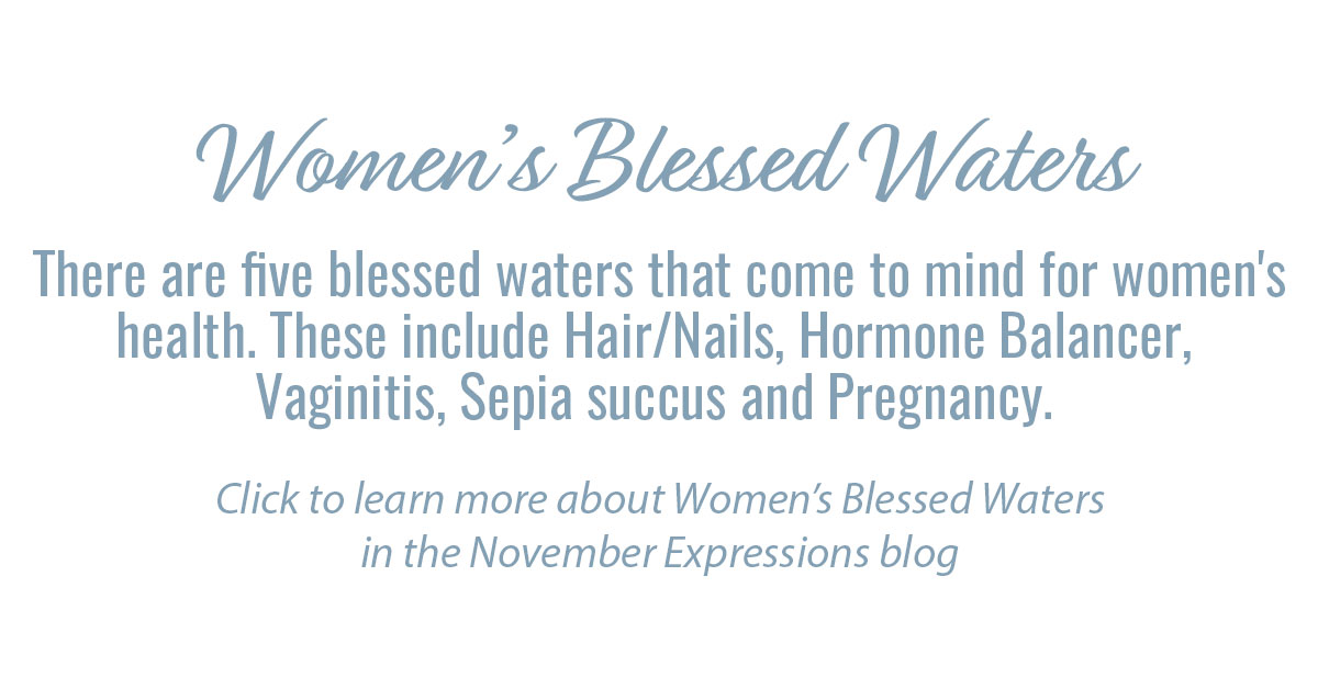 Womens Blessed Waters Info