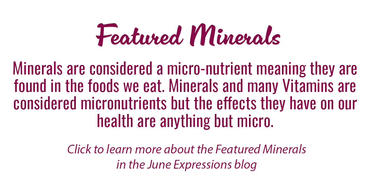June Featured Minerals Info