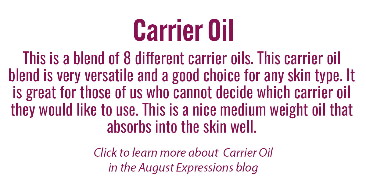 Carrier Oil Info