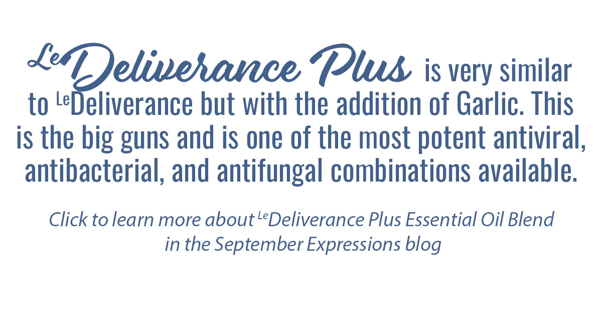 Deliverance Plus Essential Oil Blend Info