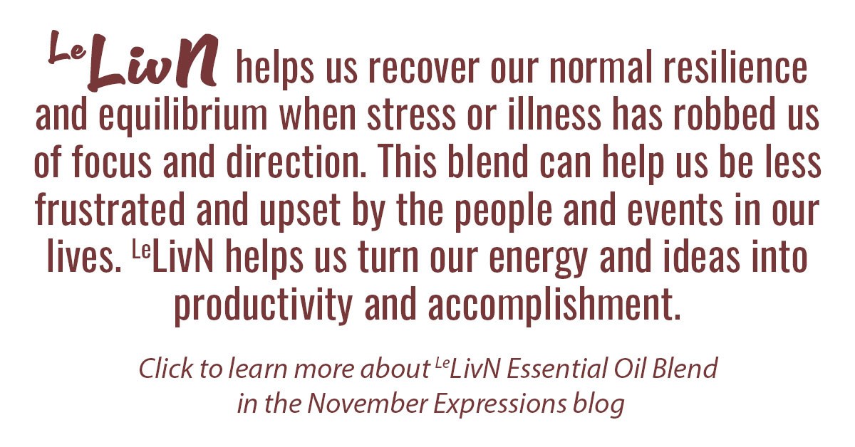 LivN Essential Oil Blend Info