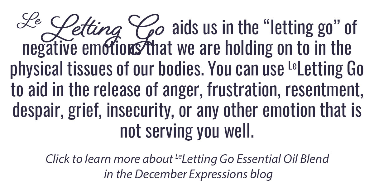 Letting Go Essential Oil Blend Info