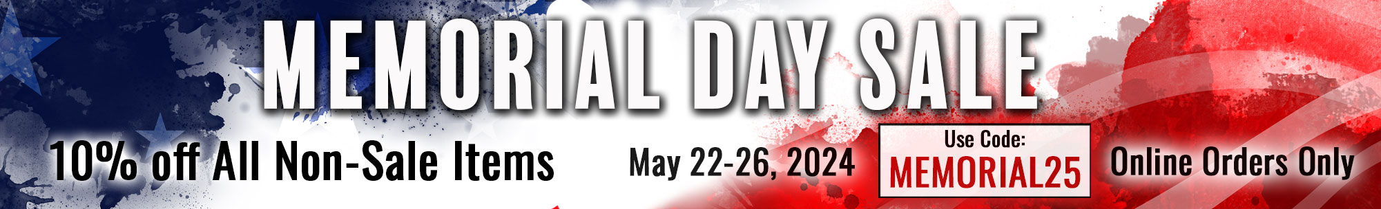 Memorial Day Sale