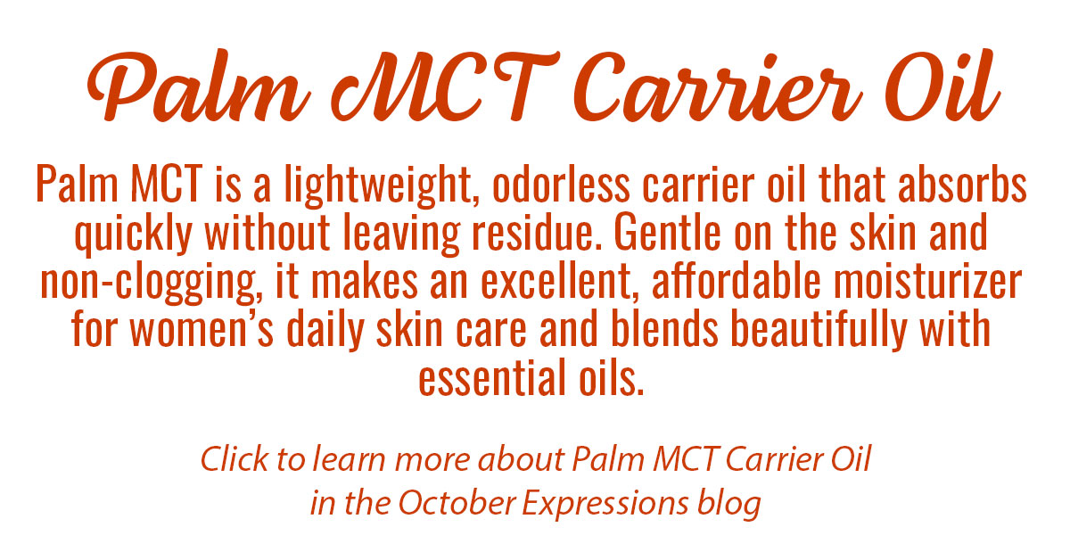 Palm Carrier Oil Info