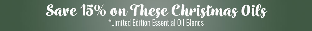 Save 15% on Christmas Oils