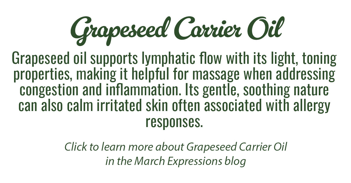 Grapeseed Carrier Oil Info