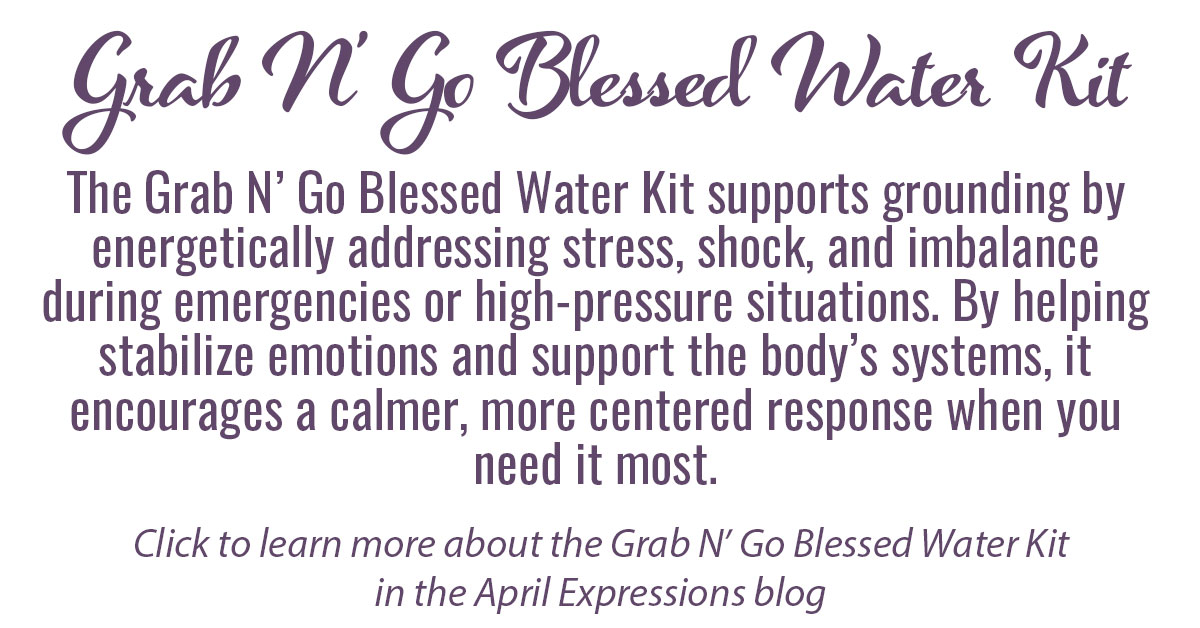 Grab N' Go Blessed Water Kit Info
