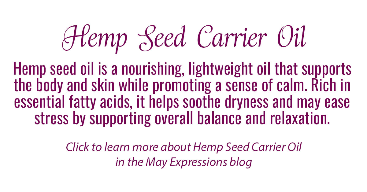 Hemp Seed Carrier Oil Info